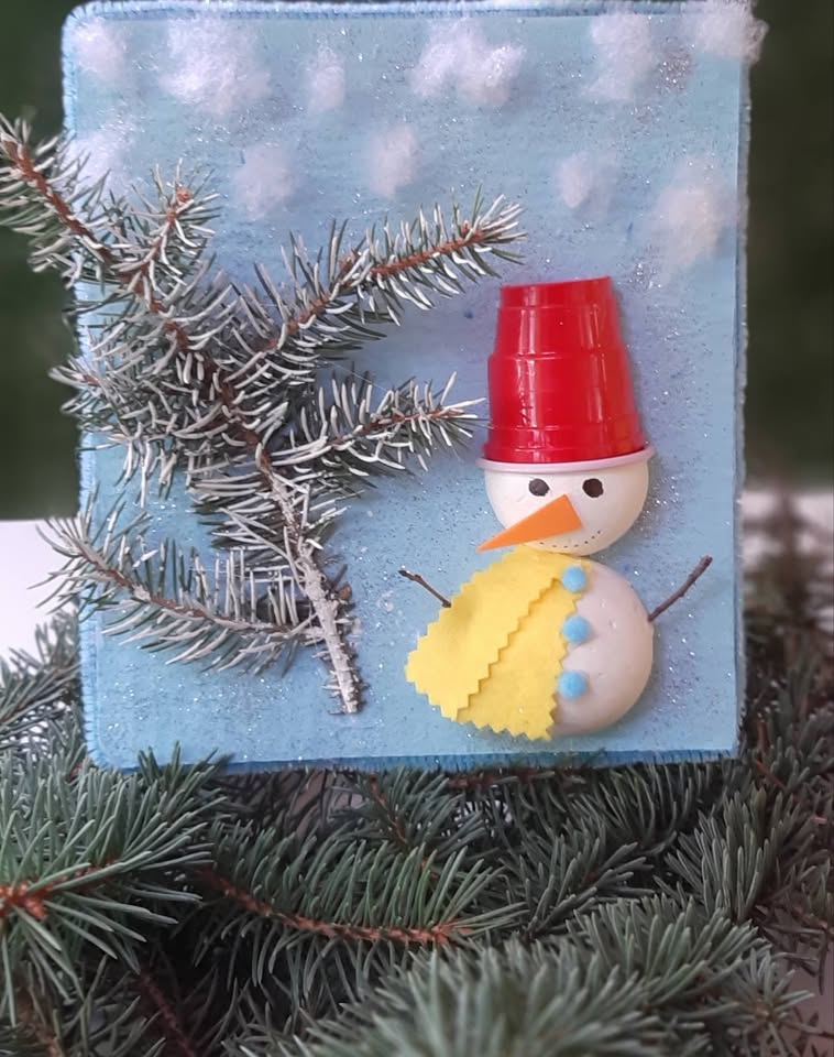 работилничка за деца  Снежко