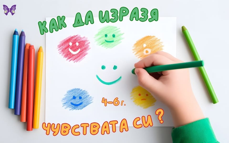как да изразя чуввствата си?4-6 г