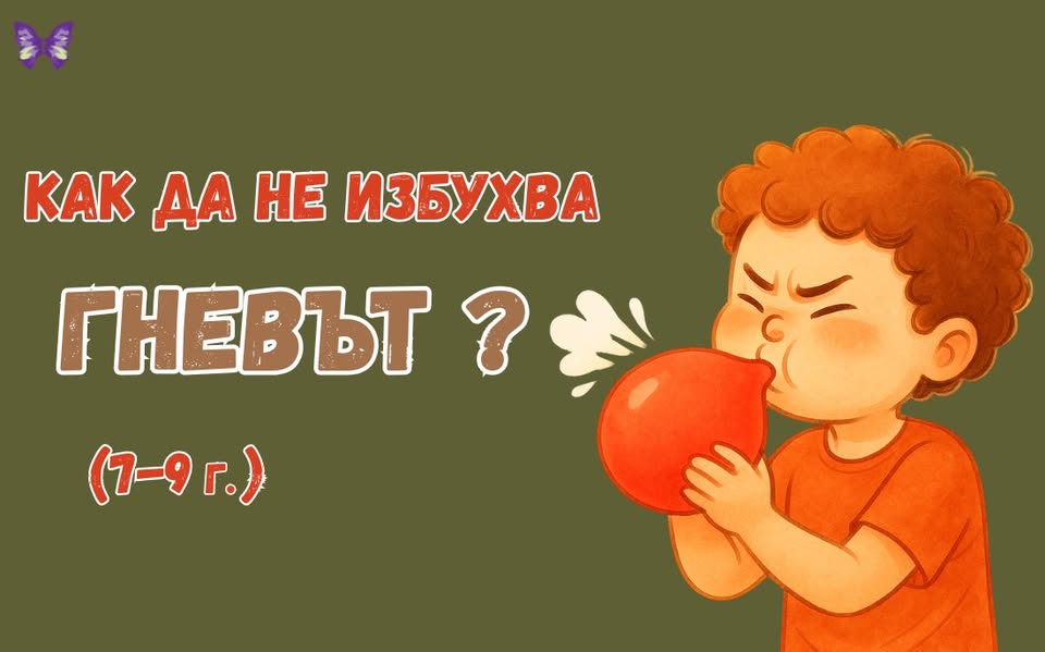 как да не избухне гнева 7-9г
