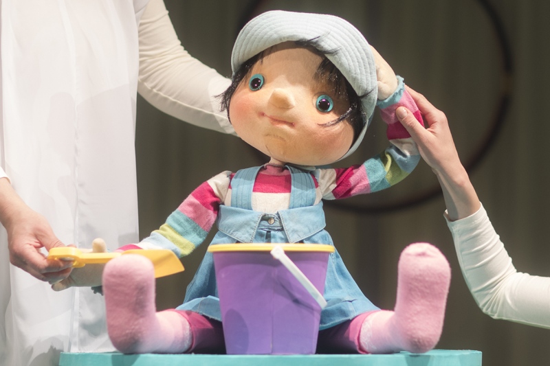 Кофичка с лопатка куклен театър за деца