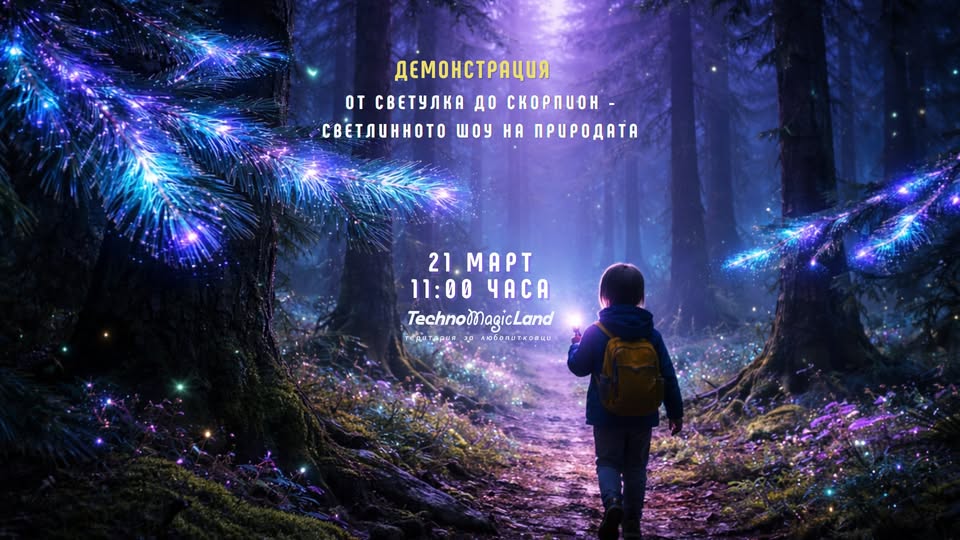 От светулка до скорпион - светлинното шо...