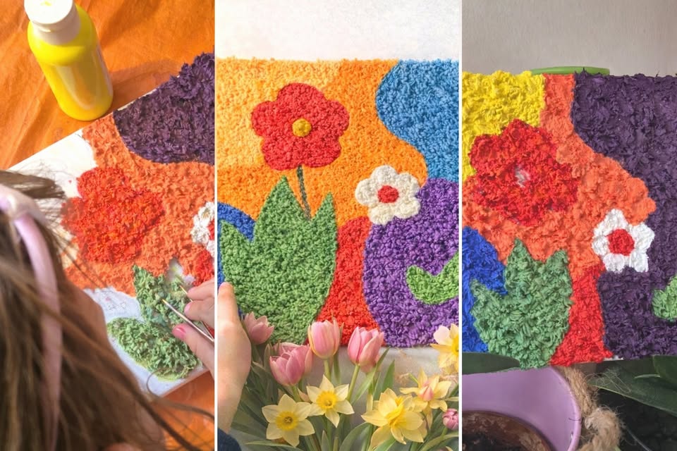 Създаване на 3D пролетна картина – арт а...