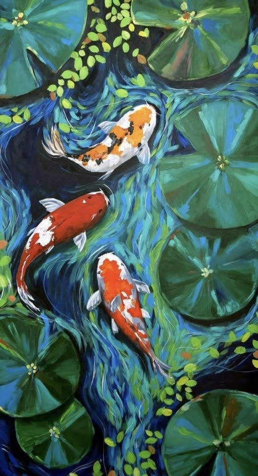 ателие с картина “Воден свят'