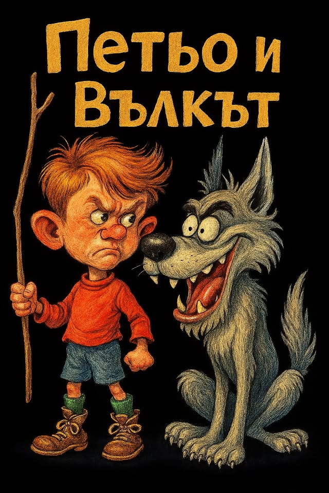 Петьо и вълкът