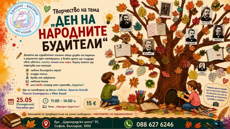 Творчество на тема ,,Ден на народните бу...