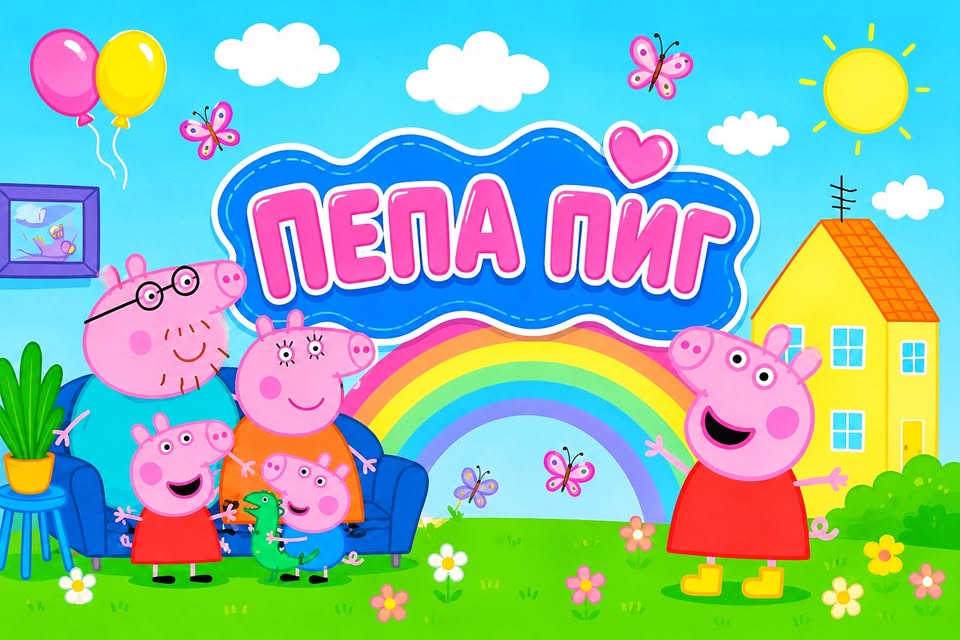 Светът на пепа пиг – приключение за деца...