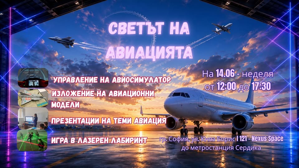 Интерактивно изложение „Светът на авиаци...
