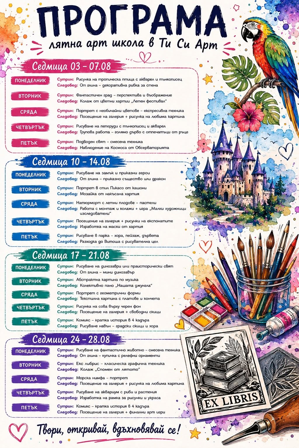 Лятна арт школа