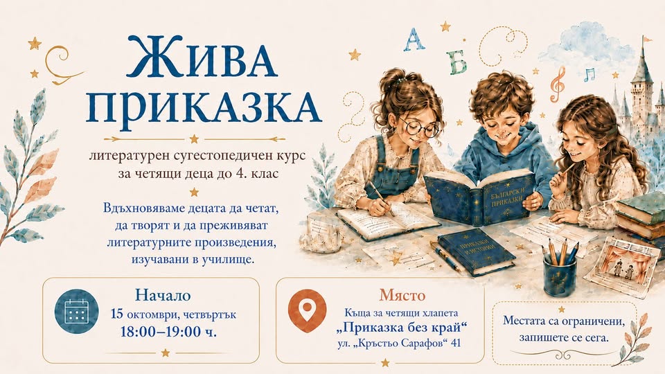 Литературeн сугестопедичен курс „Жива пр...