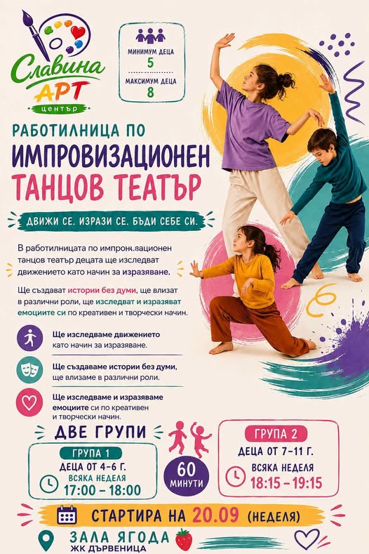 Работилница по импровизационен танцов те...