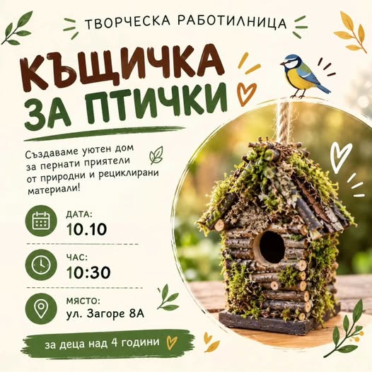 Къщичка за птички  