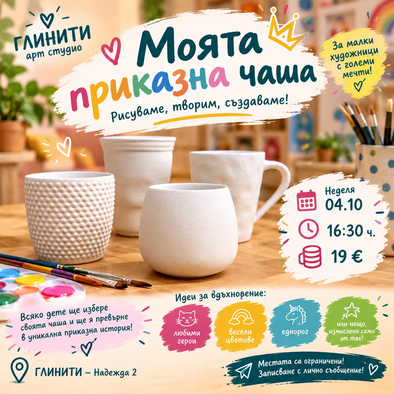 ☕🎨 МОЯТА ПРИКАЗНА ЧАША 🎨☕