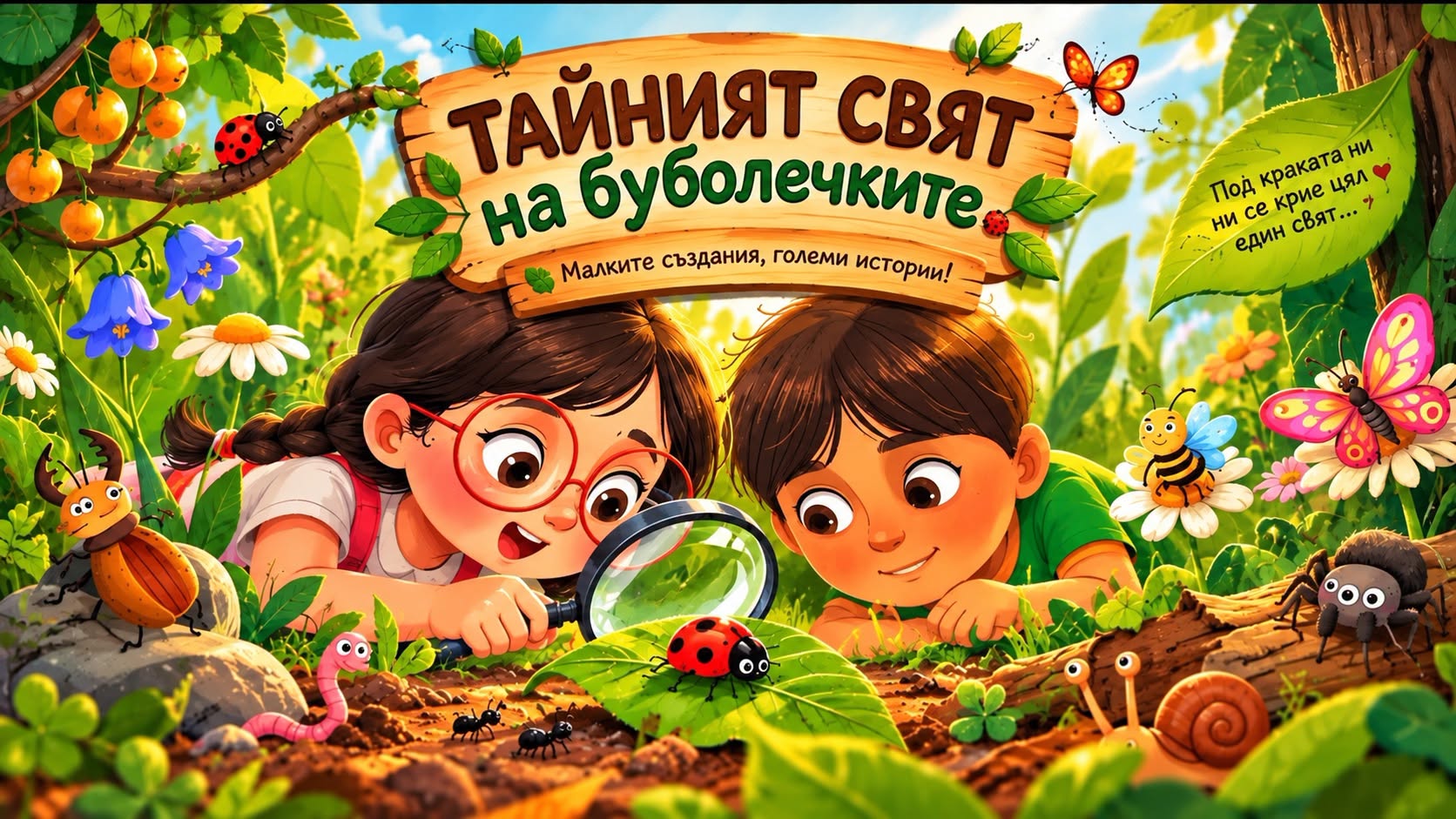 ТАЙНИЯТ СВЯТ НА БУБОЛЕЧКИТЕ - СВЕТЪТ ПОД...