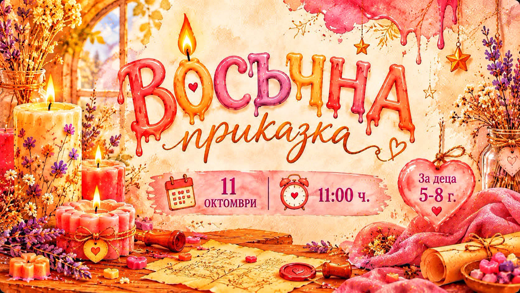 🕯️✨ ВОСЪЧНА ПРИКАЗКА ✨🕯️ Тематичен тво...