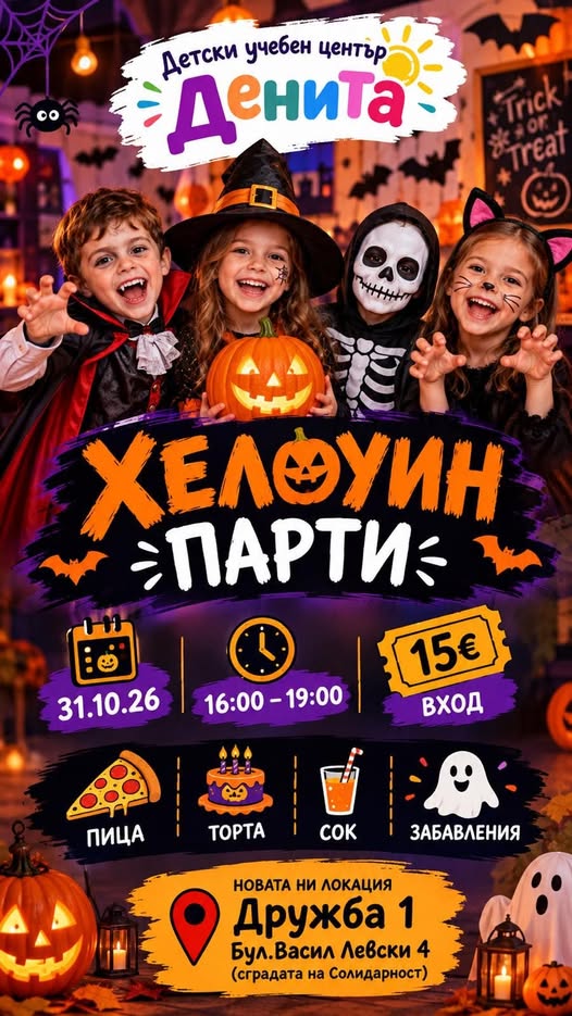 ХЕЛОУИН парти