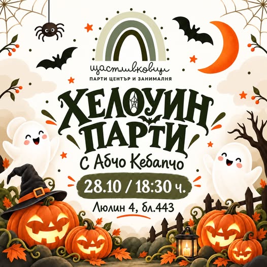  ХЕЛОУИН ПАРТИ с Абчо Кебапчо