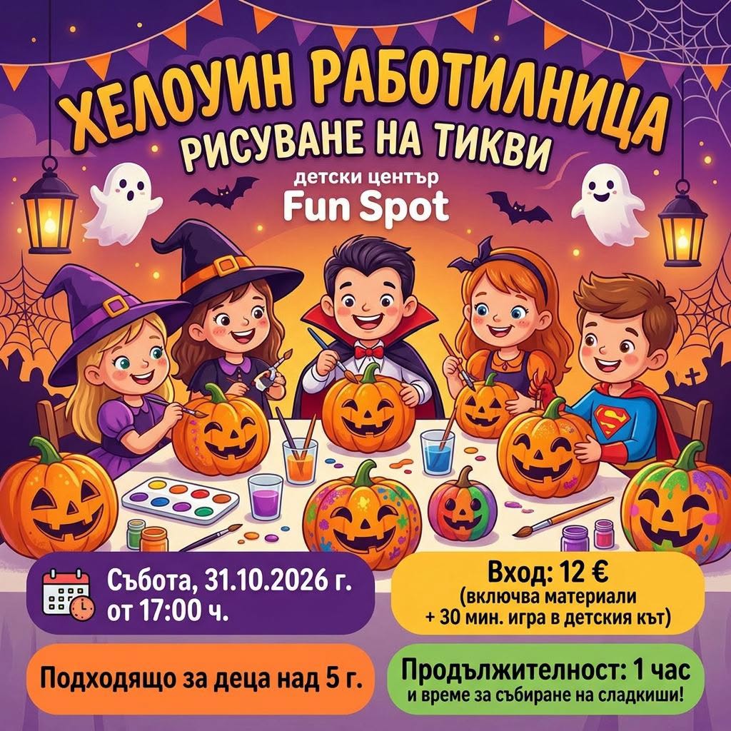 Творчески Хелоуин в Fun Spot!