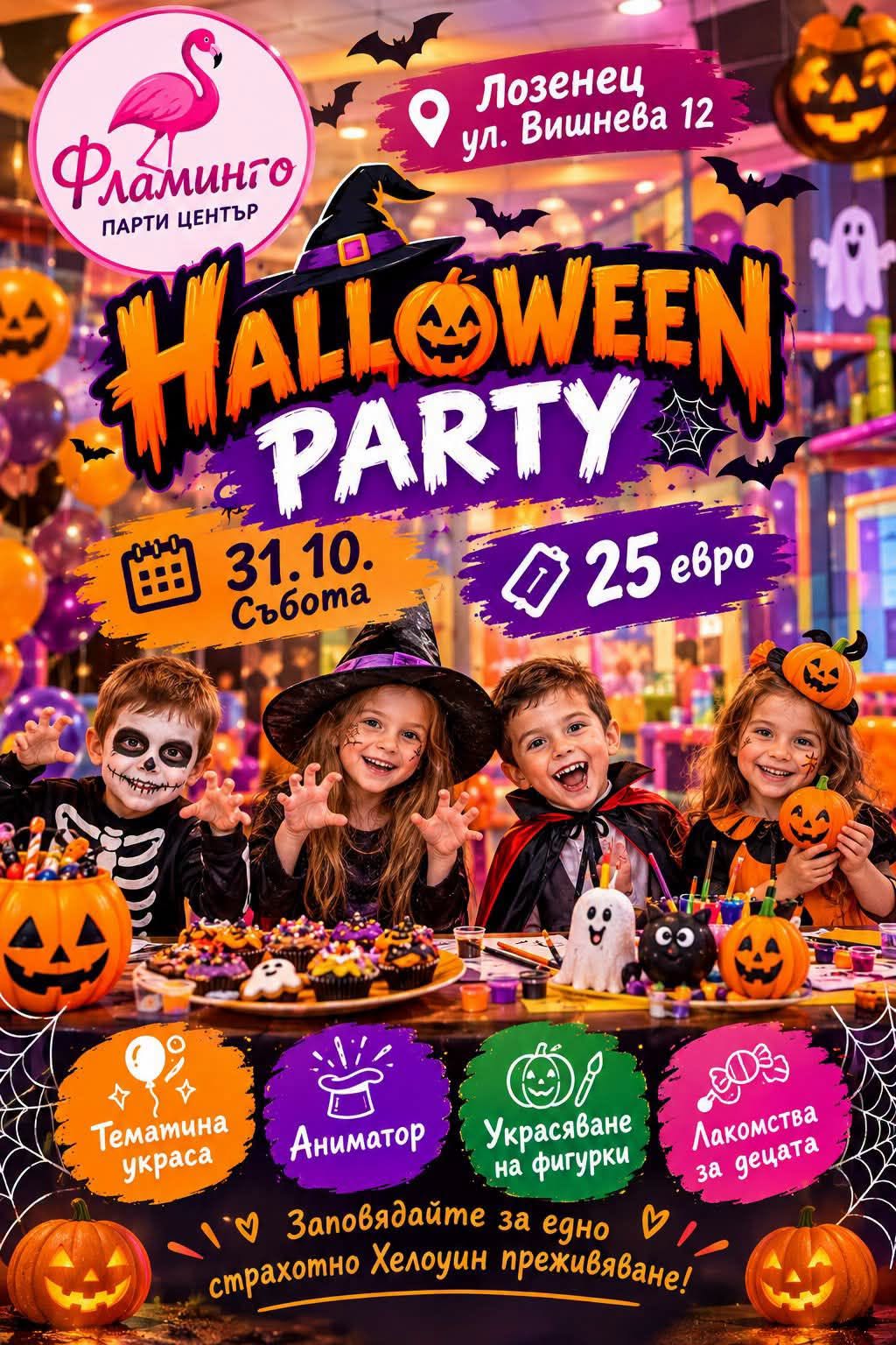HALLOWEEN PARTY във Фламинго Лозенец! 🕷️...
