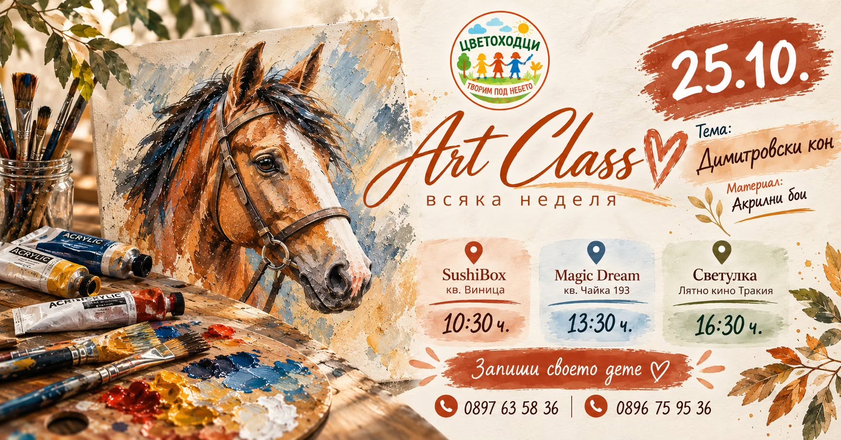 ART CLASS - Всяка неделя
