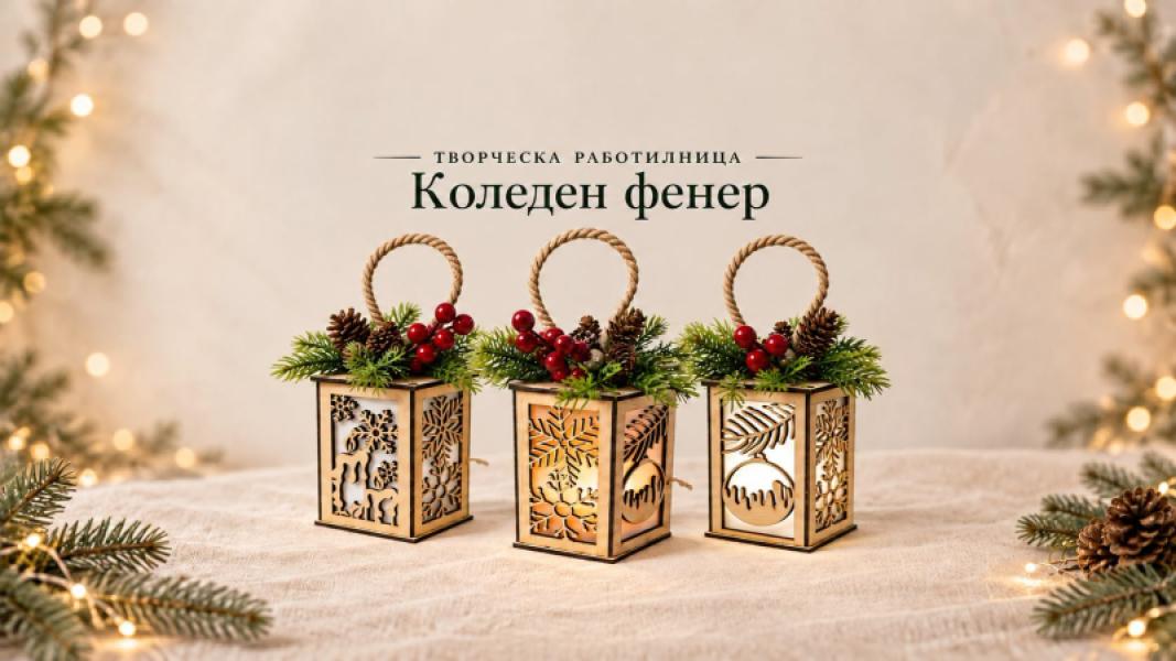Коледен фенер - творческа работилница