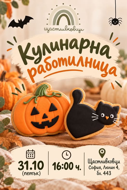 ХЕЛОУИНСКА КУЛИНАРНА РАБОТИЛНИЦА