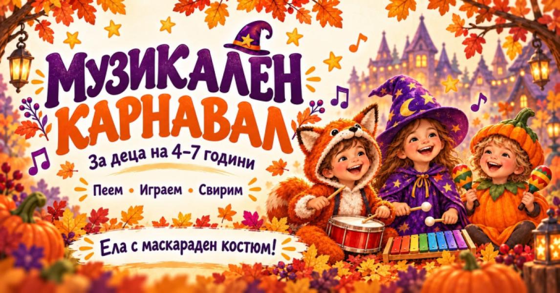 МУЗИКАЛЕН КАРНАВАЛ 30 ОКТОМВРИ