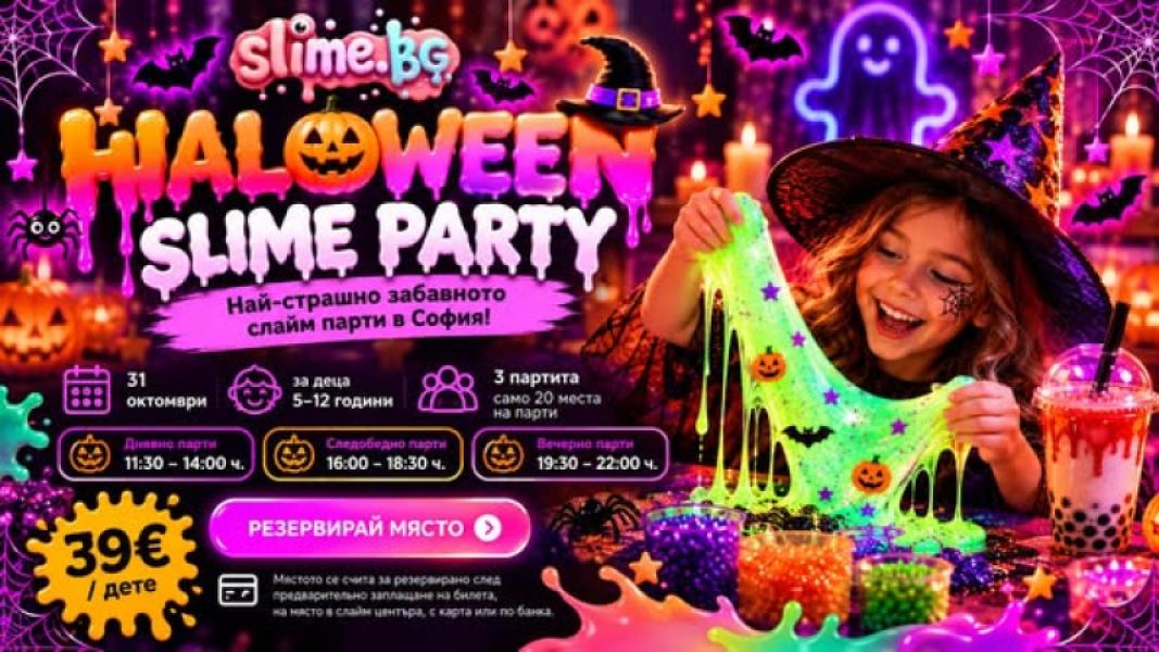  HALLOWEEN SLIME PARTY