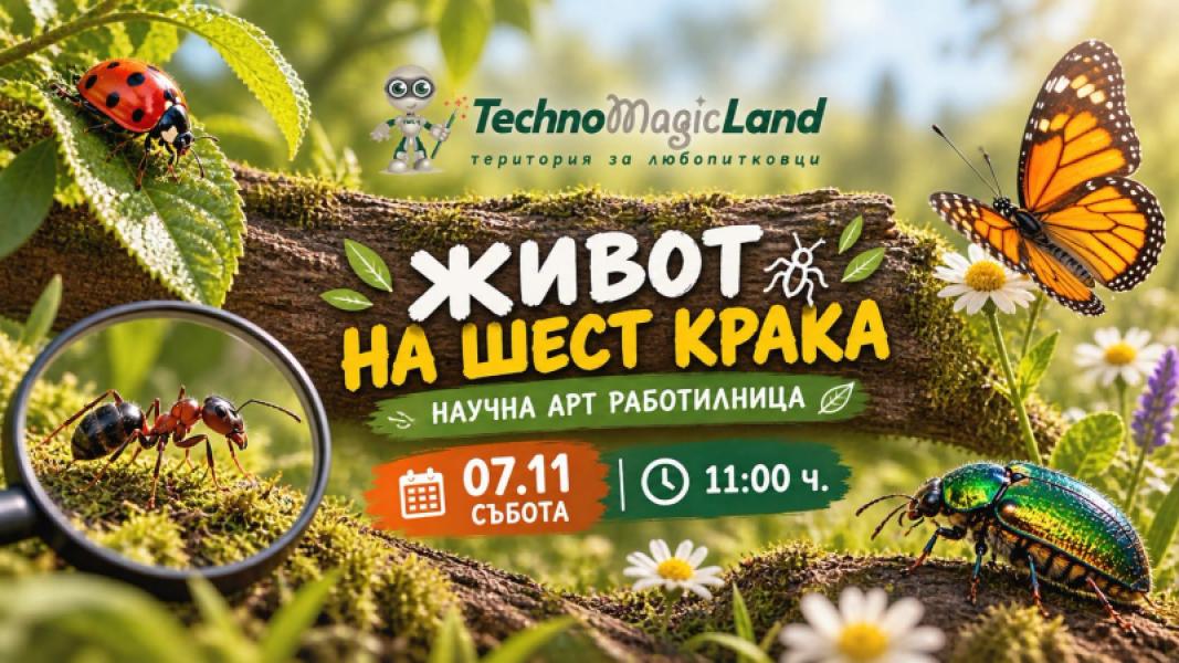 Работилница „Живот на шест крака“ | Събо...