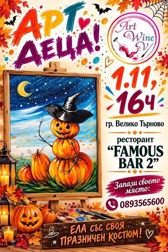 Вещицата Тиква арт ателие