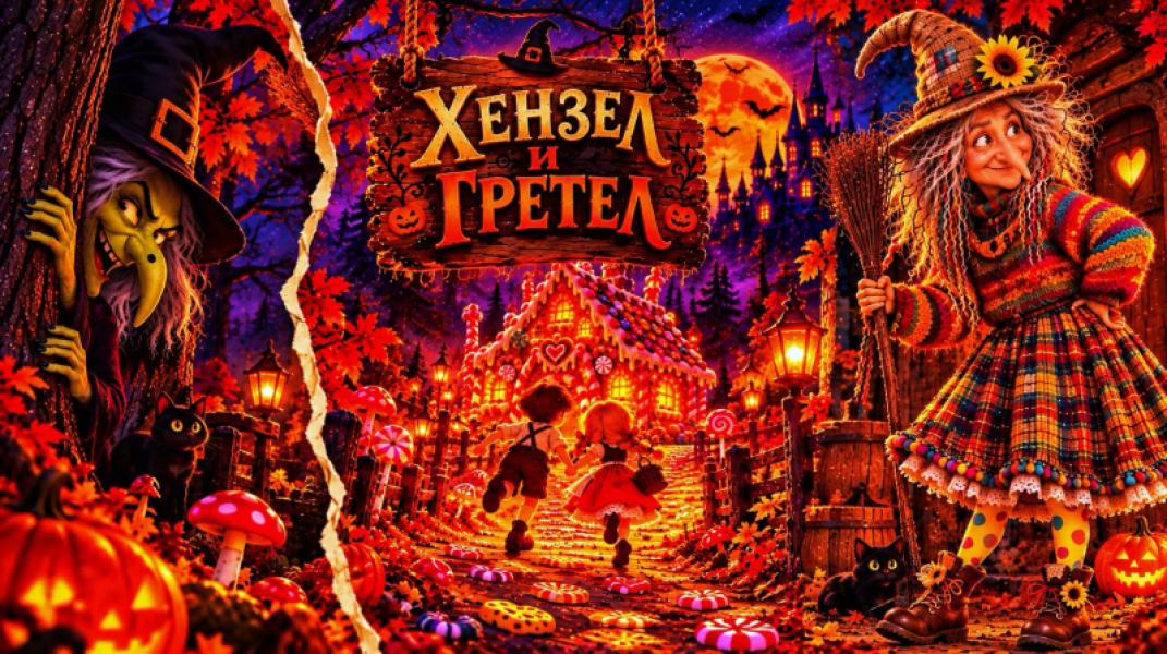 🍬“ХЕНЗЕЛ И ГРЕТЕЛ” - ЗАХАРНОТО ПАРТИ НА...
